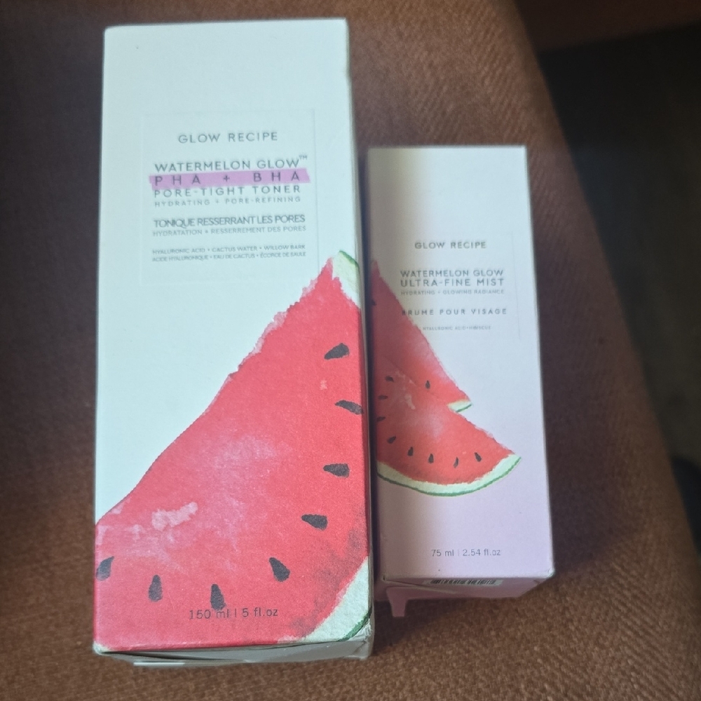 Glow Recipe Watermelon Glow Duo with Pink Packaging